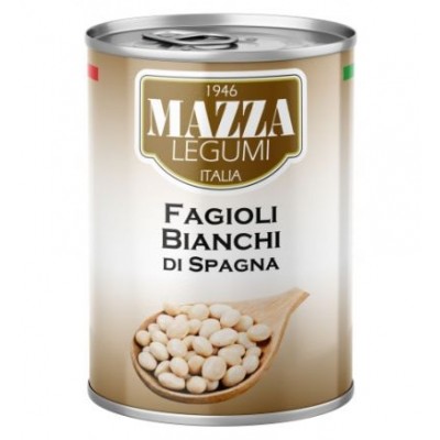 White beans MAZZA, Italy, 400 g / 240 g